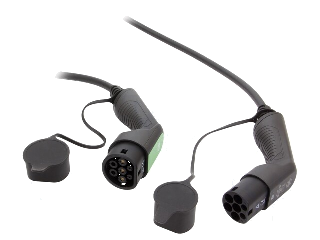 Kabel: eMobility; 230V; 7,2kW; IP55; Type 2,aan beide zijden; 5m