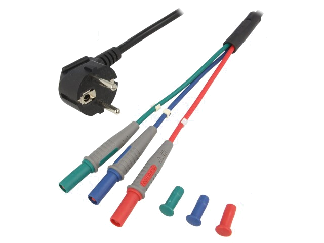 Meter: isolatieweerstand; 250V,500V,1kV; 0,05÷200MΩ,300MΩ,500MΩ