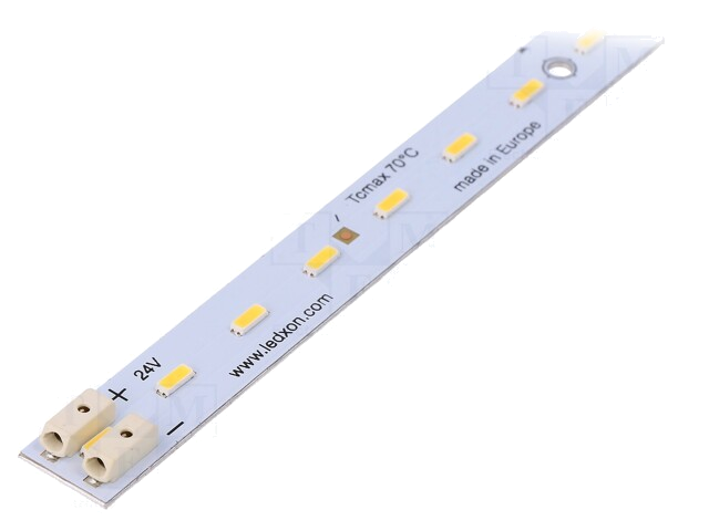 LED balken; 24V; neutraal wit; W: 10mm; L: 300mm; CRImin: 80; 120°