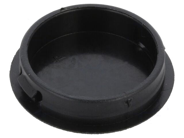 Afsluitdopje; H: 6,4mm; indrukken,sluiting; Flensdiam: 24,6mm