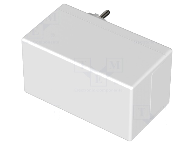 Behuizing: voor voedingseenheid; X: 65mm; Y: 120mm; Z: 66mm; wit