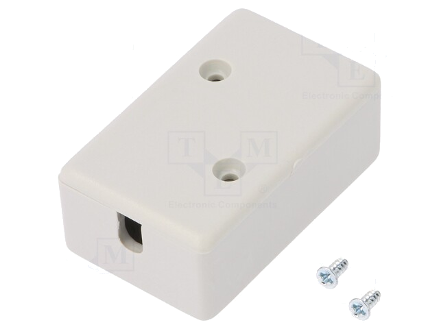 Behuizing: voor voedingseenheid; X: 28mm; Y: 45mm; Z: 18mm; ABS