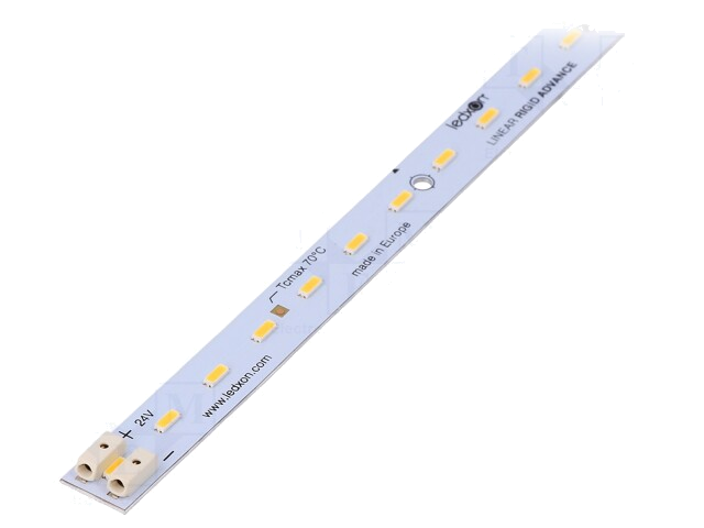 LED balken; 24V; neutraal wit; W: 10mm; L: 300mm; CRImin: 90; 120°