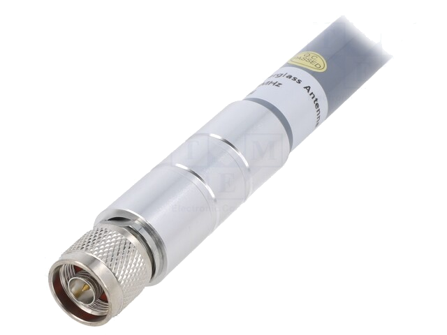 Antenne; grijs; N; 50W; 868MHz; 50Ω; 0,3m; 3dBi; -20÷85°C