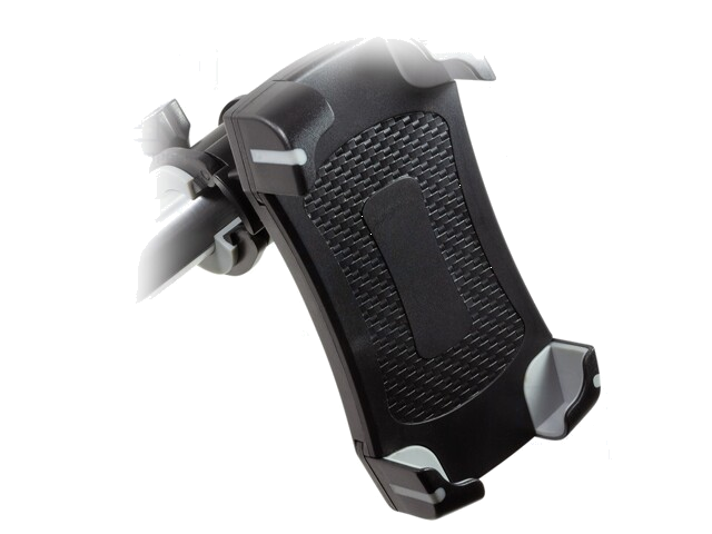 Fietshouder; zwart; voor op het fietsstuur; 60÷90mm