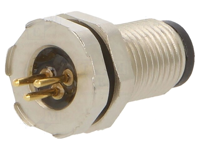 Connector: M5; contact; 707; mannelijk; PIN: 3; niet afgeschermd