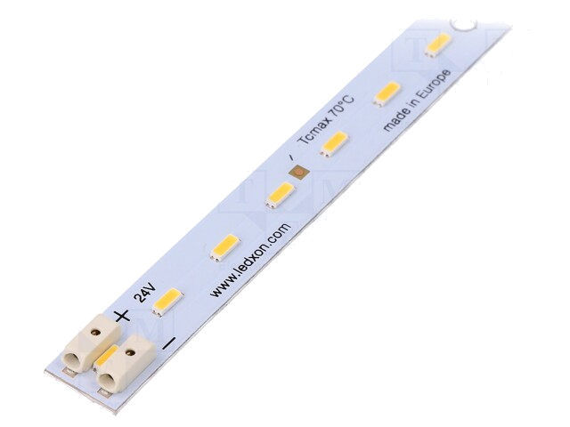 LED balken; 24V; neutraal wit; W: 10mm; L: 300mm; CRImin: 90; 120°