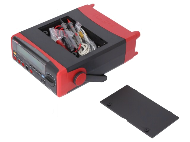 Tafelmultimeter; LCD; VDC: 600mV,6V,60V,600V,1kV; True RMS AC