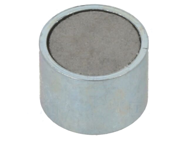 Magneet: vast; samarium, kobalt; 5N; Ø: 6mm; H: 4,5mm; staal