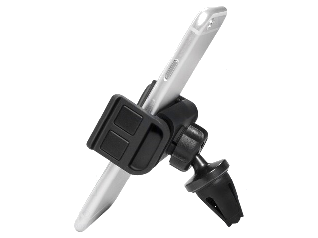 Autohouder; zwart; ventilatierooster; 3,5÷5,5