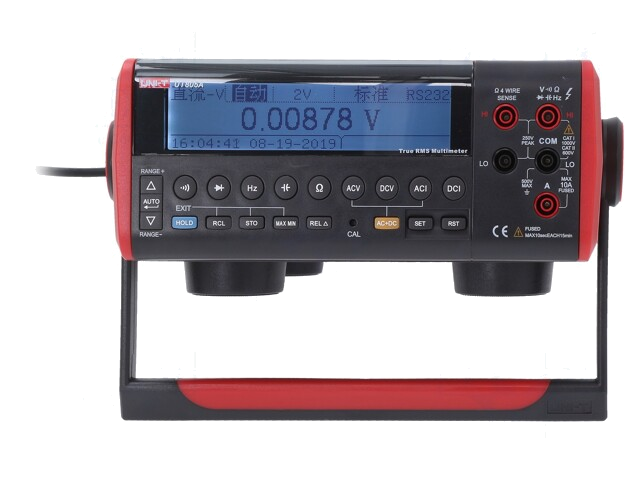 Tafelmultimeter; LCD; VDC: 1uV÷200mV,2V,20V,200V,1kV; 230VAC
