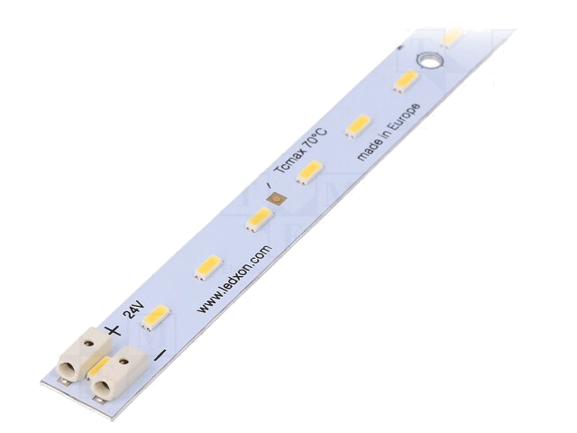 LED balken; 24V; koud wit; W: 10mm; L: 300mm; CRImin: 90; 120°; 4014