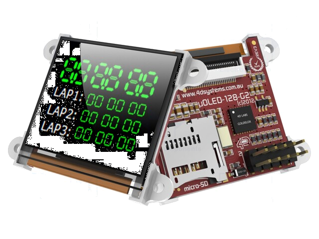 Display: OLED; 1,5