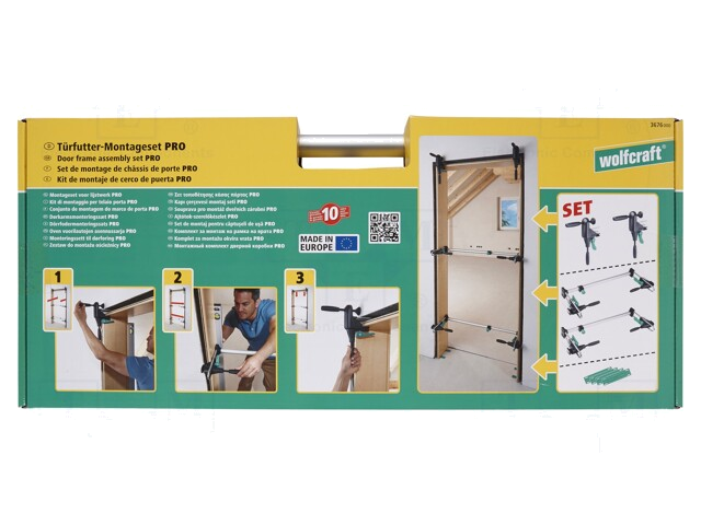 Set voor montage van frames; regelbaar; 600÷1000mm; Pro