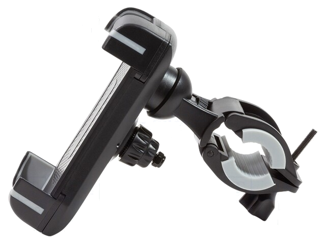Fietshouder; zwart; voor op het fietsstuur; 60÷90mm