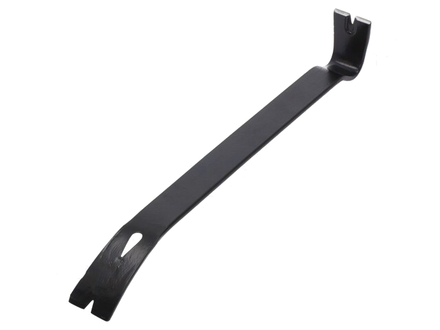 Breekijzer; L: 450mm; W: 35mm; Gebruik: voor spijkers; mangaanstaal