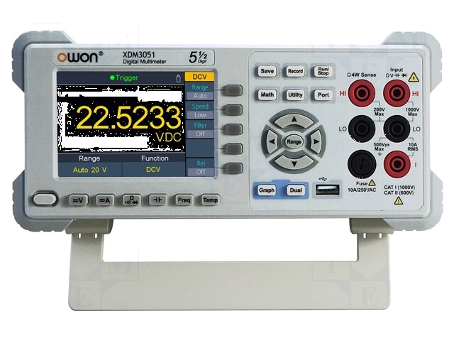 Tafelmultimeter; LCD 4