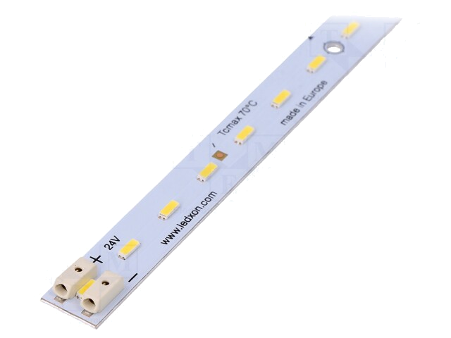 LED balken; 24V; koud wit; W: 10mm; L: 300mm; CRImin: 80; 120°; 4014