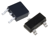 SMD transistors met P kanaal