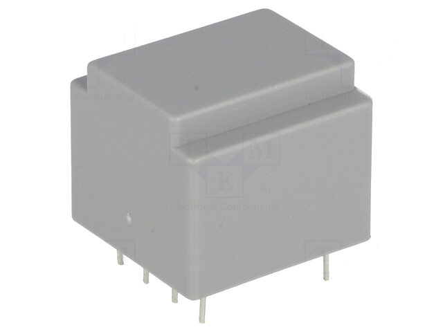 Transformator: ingegoten; 0,5VA; 230VAC; 10,5V; 10,5V; 23,8mA; PCB