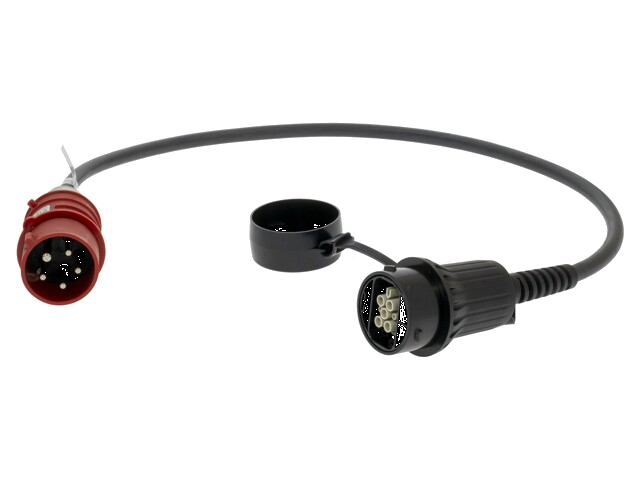 Kabel: eMobility; 1x0,5mm2,5x2,5mm2; 440V; 11kW; IP44; 0,96m; 16A
