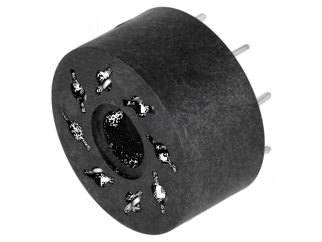 Socket; PIN: 8; 10A; 250VAC; PCB; voor printplaten; Serie: MT