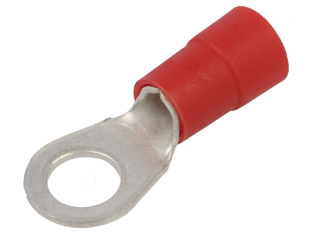 Uiteinde: oog; M8; Ø: 8,5mm; 10mm2; klemmen; voor draad; geïsoleerd