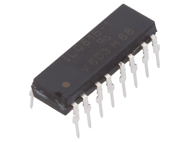 Opto-coupler; THT; Ch: 4; OUT: transistor; 5,3kV; CTR@If: 30%@1mA