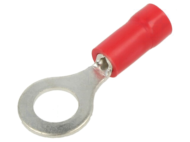 Uiteinde: oog; Ø: 6mm; 0,5÷1mm2; klemmen; voor draad; geïsoleerd