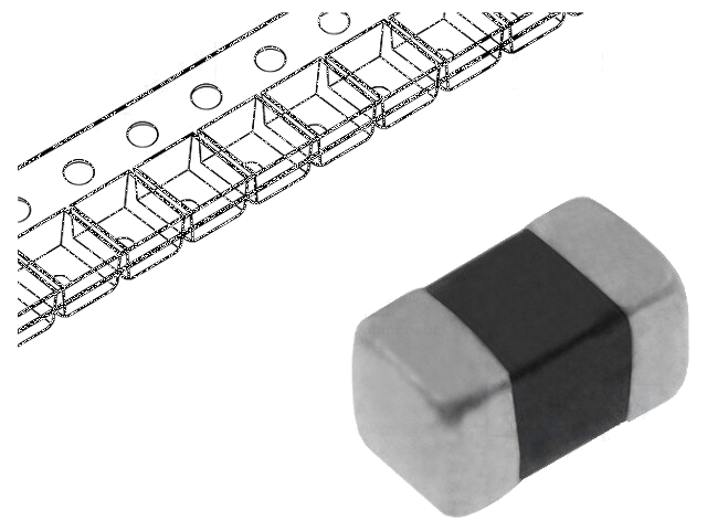 Ferriet: kraal; 70Ω; SMD; 500mA; 0402; -55÷125°C