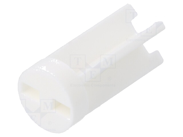 Afstandbus; LED; Øext: 6mm; ØLED: 5mm; L: 12,7mm; natuurlijk; UL94V-0