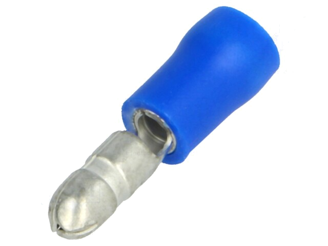 Connector: rond; mannelijk; Ø: 4mm; 1,5÷2,5mm2; klemmen; voor draad