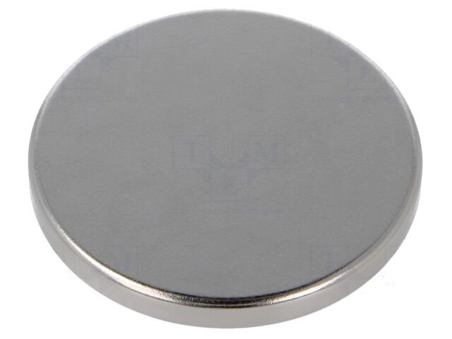 Magneet: vast; neodymium; 76N; Ø: 38mm; H: 4mm