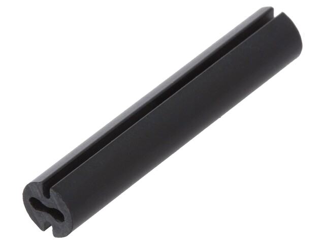 Afstandbus; LED; Øext: 4,8mm; ØLED: 3mm; L: 27mm; zwart; UL94V-0