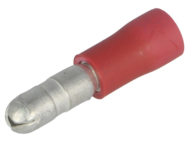 Connector: rond; mannelijk; Ø: 4mm; 0,5÷1,5mm2; klemmen; voor draad