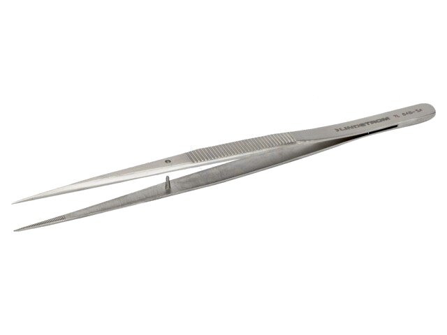 Pincet; 157mm; De vorm van de punt: scherp; Type pincet: recht