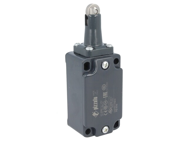 Eindschakelaar; roller van staal Ø13mm; NO + NC; 10A; max.500VAC