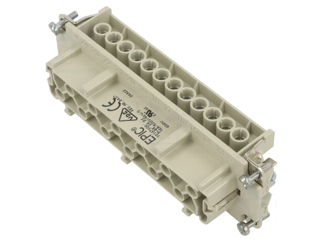 Connector: HDC; contactinzetstuk; vrouwelijk; EPIC H-BE; PIN: 24