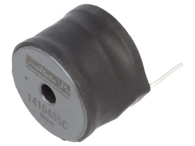 Smoorspoel: draadgewonden; THT; 150uH; 6,5A; 42mΩ; ±15%; verticaal