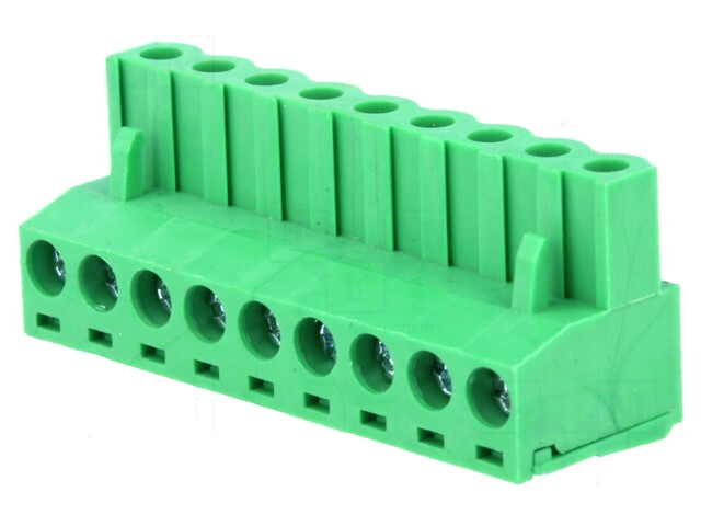 Ontkoppelbare terminal strip; Contactr: 5,08mm; banen: 9; recht