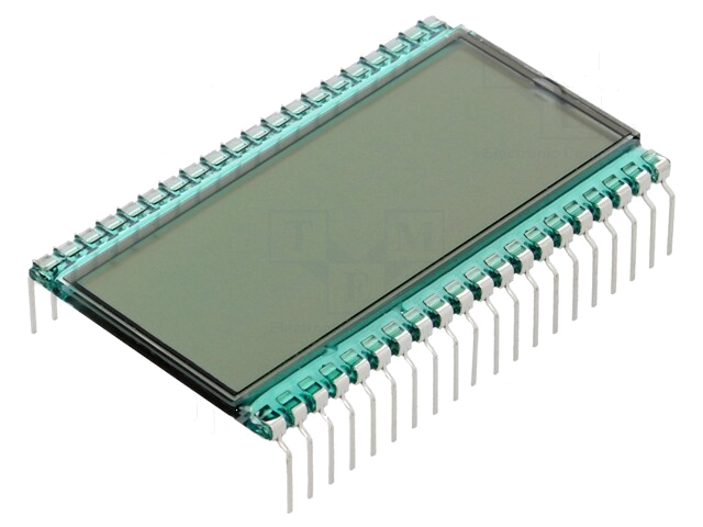 Display: LCD; 7-segment; STN Positive; A.cijfers: 4,5