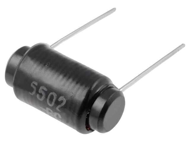 Smoorspoel: draadgewonden; THT; 150uH; 4,6A; ±20%; verticaal