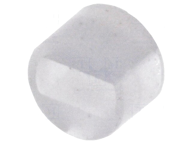 Afstandbus; LED; Øext: 4mm; ØLED: 3mm; L: 2,5mm; natuurlijk; UL94V-2