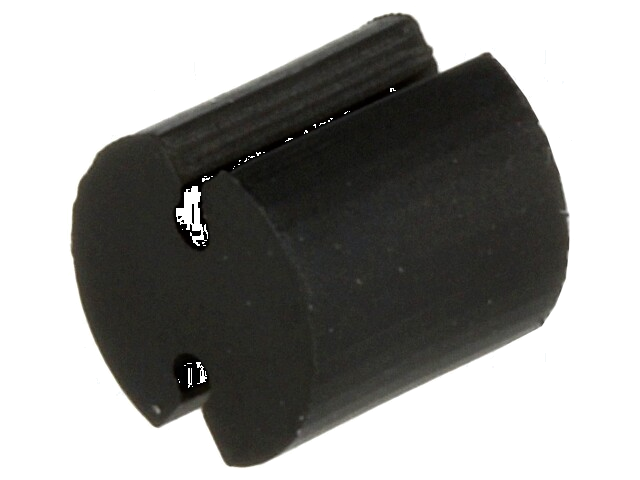 Afstandbus; LED; Øext: 5mm; ØLED: 5mm; L: 5mm; zwart; UL94V-2