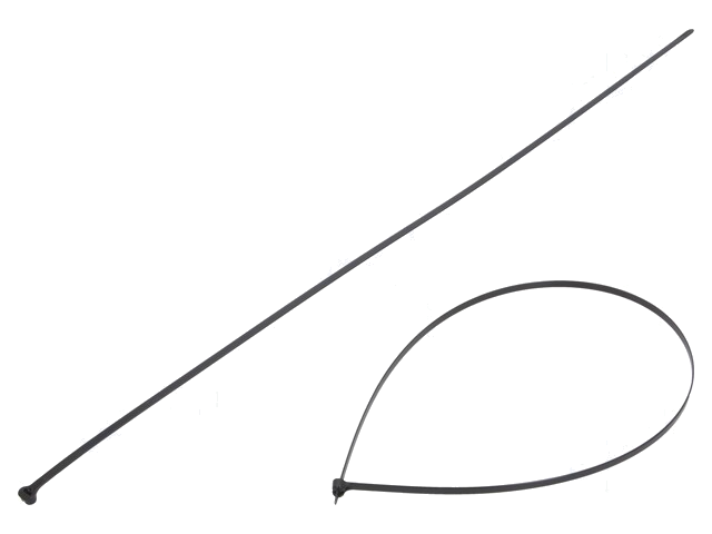 Kabelbinder; met metalen sluiting; L: 780mm; W: 7mm; polyamide