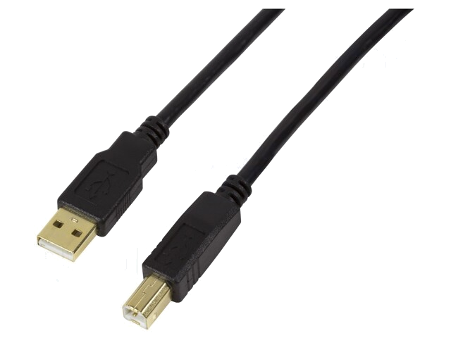 USB repeater; USB 2.0; USB-A-stekker,USB-B-stekker; 15m; zwart
