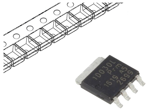 Transistor: N-MOSFET; unipolair; 30V; 255A; 238W