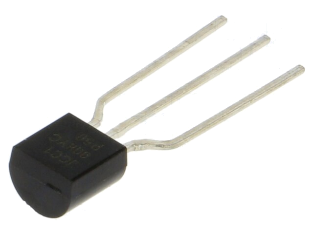 Transistor: NPN; bipolaire; 60V; 0,7A; 0,8W; TO92
