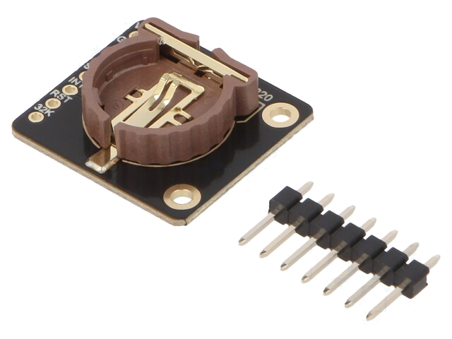 Module: RTC; DS3231; I2C; 22,5x21mm; Maat: CR1220