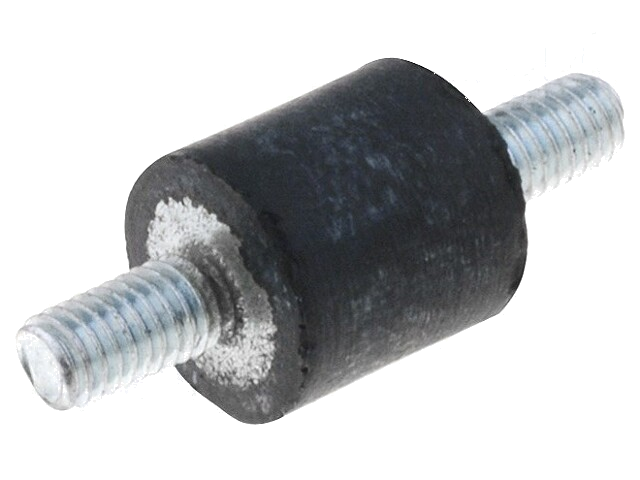 Trillingsdemper; M3; Ø: 8mm; rubber; L: 8mm; L.schroefdraad: 6mm